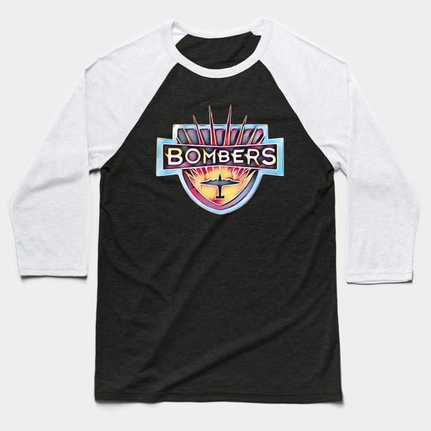 Baltimore Bombers Football Baseball T-Shirt by Kitta’s Shop